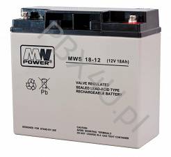 Akumulator AGM MWS 12V 18AH